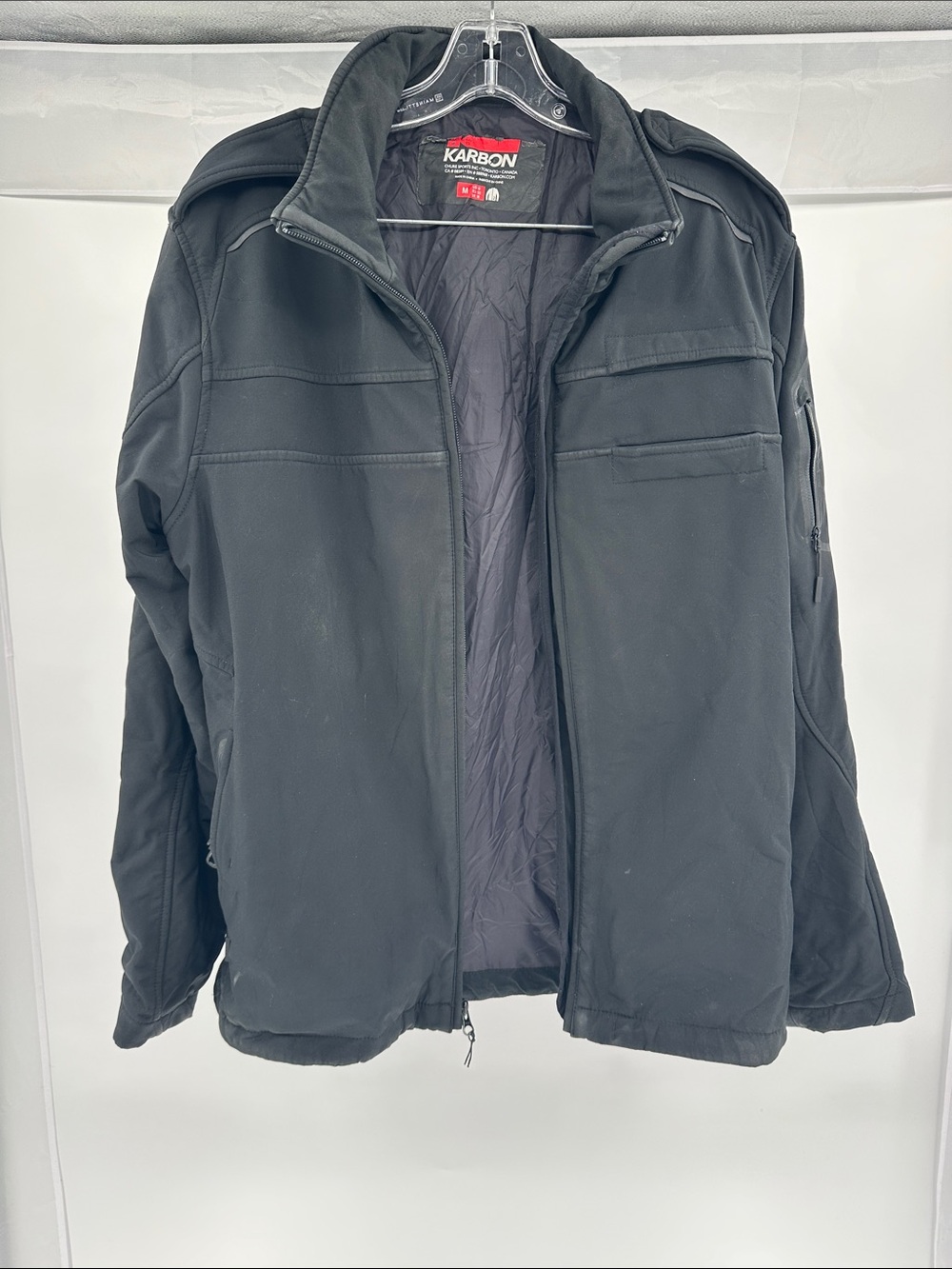 Karbon Men's Black Performance Softshell Jacket